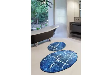 Niyanna Badematte 2-pk - Flerfarget - Tekstiler & tepper - Baderomstekstiler