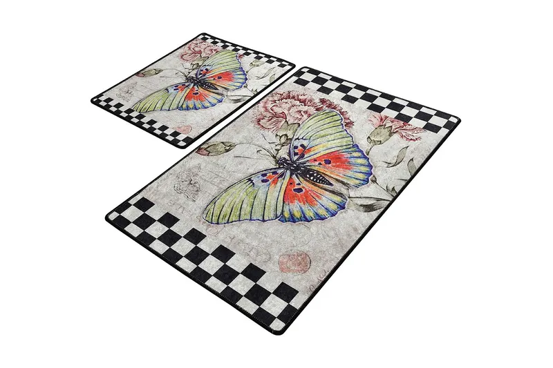 Niyanna Badematte 2-pk, Flerfarget