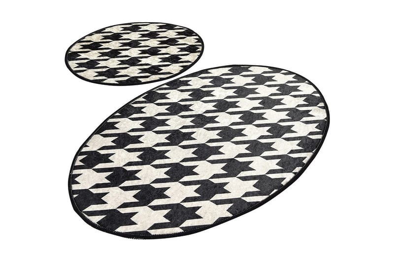 Niyanna Badematte 2-pk - Flerfarget - Tekstiler & tepper - Baderomstekstiler