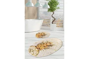 Niyanna Badematte 2-pk - Flerfarget - Tekstiler & tepper - Baderomstekstiler