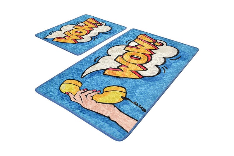 Niyanna Badematte 2-pk, Flerfarget