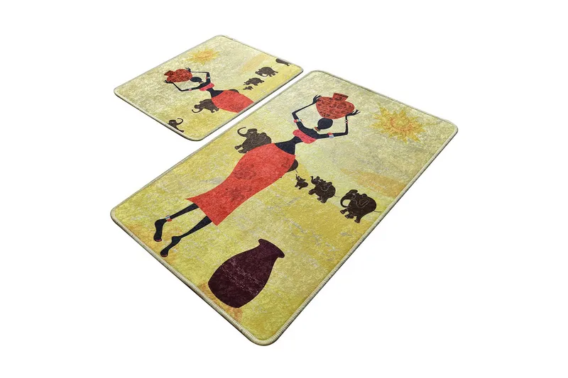 Niyanna Badematte 2-pk, Flerfarget