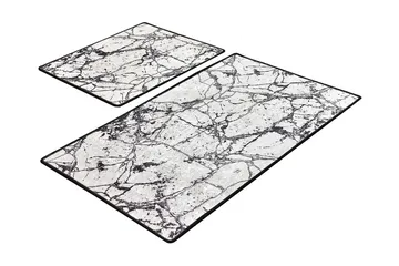 Niyanna Badematte 2-pk - Flerfarget - Tekstiler & tepper - Baderomstekstiler