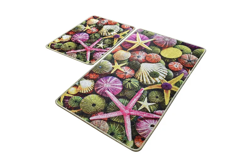 Niyanna Badematte 2-pk, Flerfarget