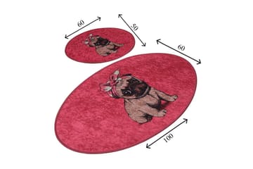 Niyanna Badematte 2-pk - Flerfarget - Tekstiler & tepper - Baderomstekstiler