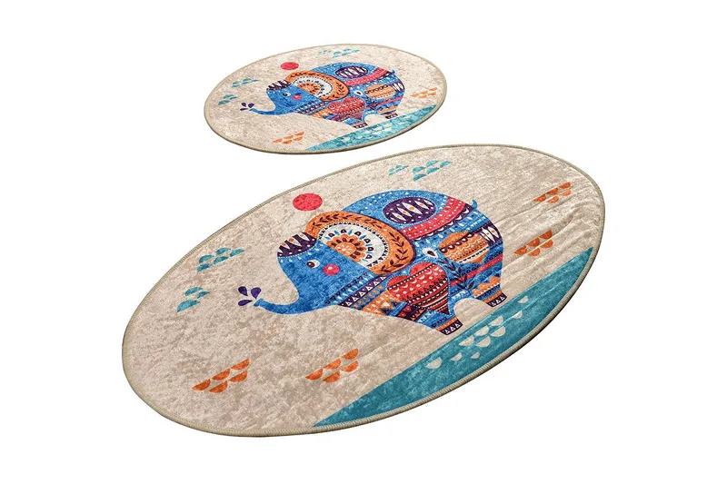 Niyanna Badematte 2-pk, Flerfarget