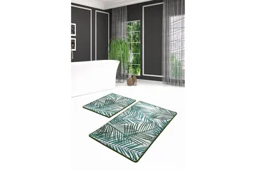 Niyanna Badematte 2-pk - Flerfarget - Tekstiler & tepper - Baderomstekstiler