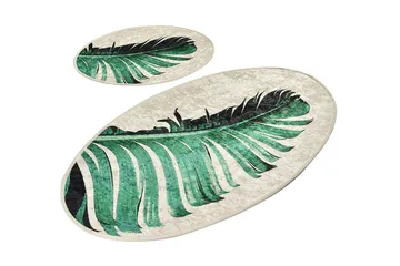 Niyanna Badematte 2-pk - Flerfarget - Tekstiler & tepper - Baderomstekstiler