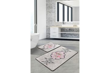 Niyanna Badematte 2-pk - Flerfarget - Tekstiler & tepper - Baderomstekstiler