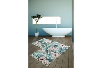 Niyanna Badematte 2-pk - Flerfarget - Tekstiler & tepper - Baderomstekstiler