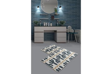 Niyanna Badematte 2-pk - Flerfarget - Tekstiler & tepper - Baderomstekstiler