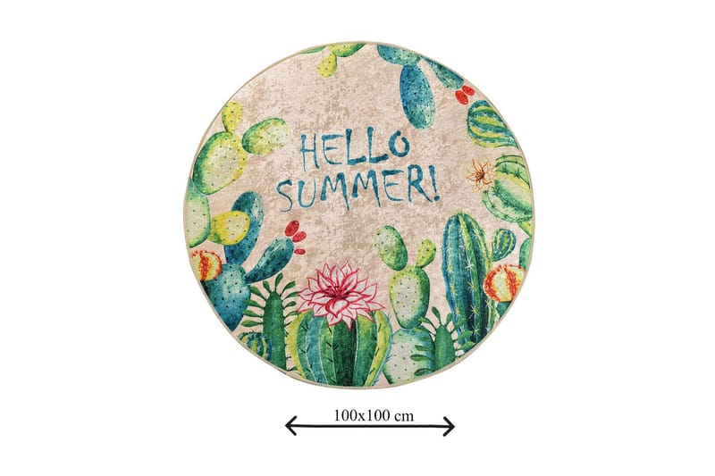 Niyanna Badematte - Flerfarget - Tekstiler & tepper - Baderomstekstiler