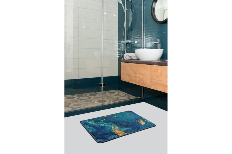 Niyanna Badematte - Flerfarget - Tekstiler & tepper - Baderomstekstiler