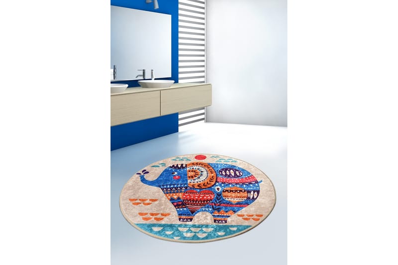 Niyanna Badematte - Flerfarget - Tekstiler & tepper - Baderomstekstiler