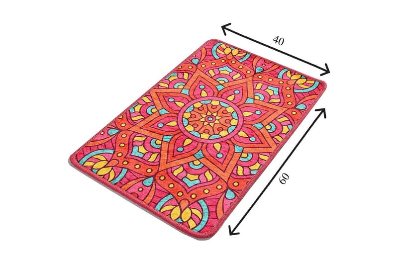 Niyanna Badematte - Flerfarget - Tekstiler & tepper - Baderomstekstiler