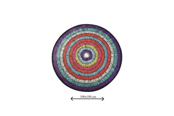 Niyanna Badematte - Flerfarget - Tekstiler & tepper - Baderomstekstiler