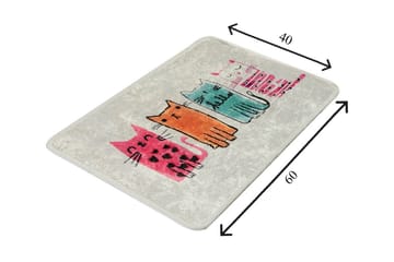 Niyanna Badematte - Flerfarget - Tekstiler & tepper - Baderomstekstiler