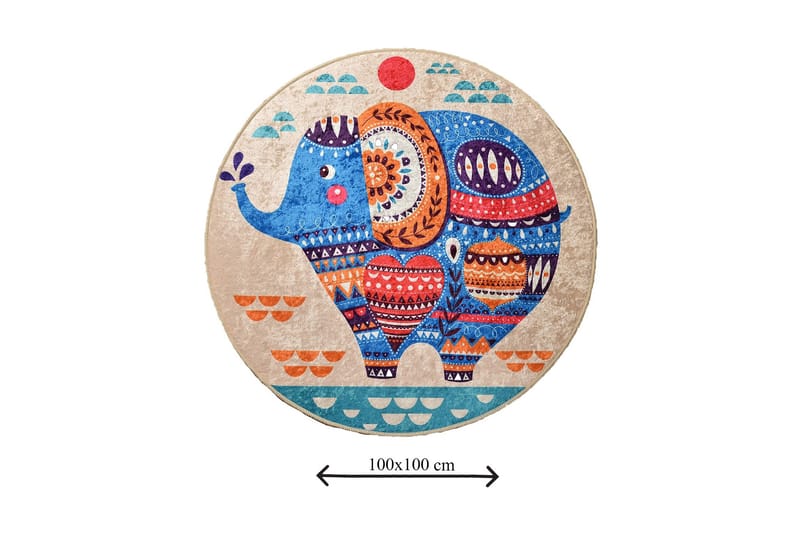 Niyanna Badematte - Flerfarget - Tekstiler & tepper - Baderomstekstiler