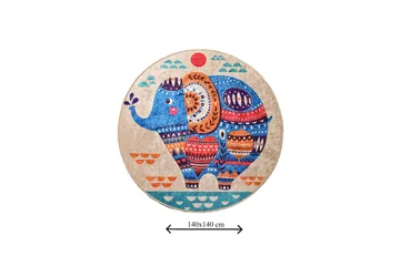 Niyanna Badematte - Flerfarget - Tekstiler & tepper - Baderomstekstiler