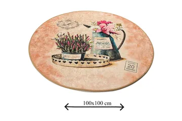 Niyanna Badematte - Flerfarget - Tekstiler & tepper - Baderomstekstiler