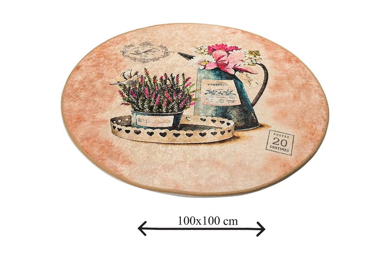 Niyanna Badematte - Flerfarget - Tekstiler & tepper - Baderomstekstiler