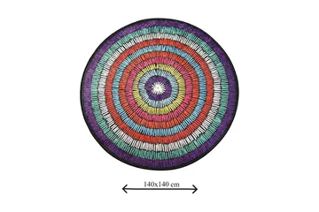 Niyanna Badematte - Flerfarget - Tekstiler & tepper - Baderomstekstiler