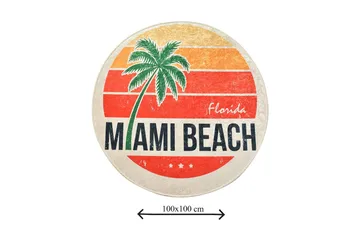 Niyanna Badematte - Flerfarget - Tekstiler & tepper - Baderomstekstiler