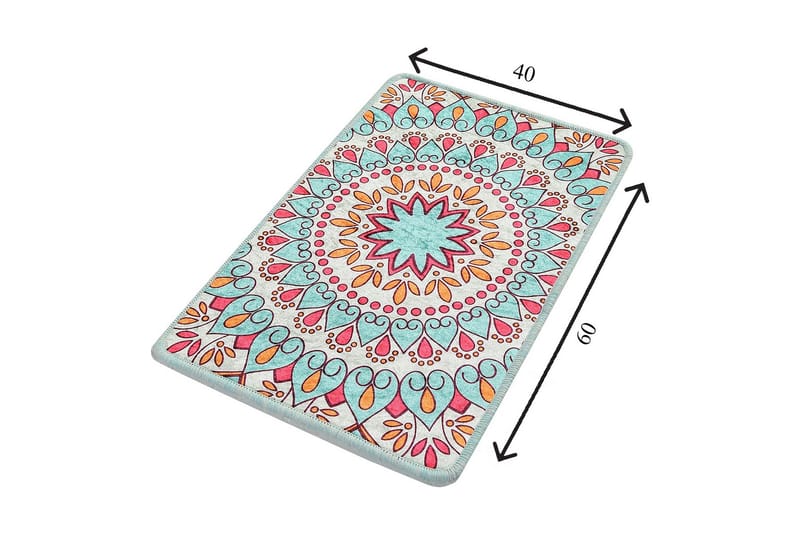 Niyanna Badematte - Flerfarget - Tekstiler & tepper - Baderomstekstiler