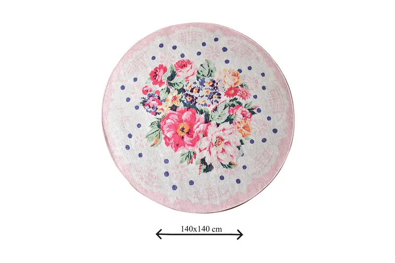 Niyanna Badematte - Flerfarget - Tekstiler & tepper - Baderomstekstiler