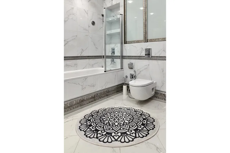 Niyanna Badematte - Flerfarget - Tekstiler & tepper - Baderomstekstiler