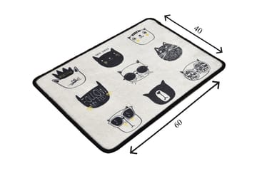 Niyanna Badematte - Flerfarget - Tekstiler & tepper - Baderomstekstiler