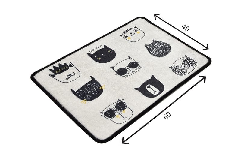 Niyanna Badematte - Flerfarget - Tekstiler & tepper - Baderomstekstiler