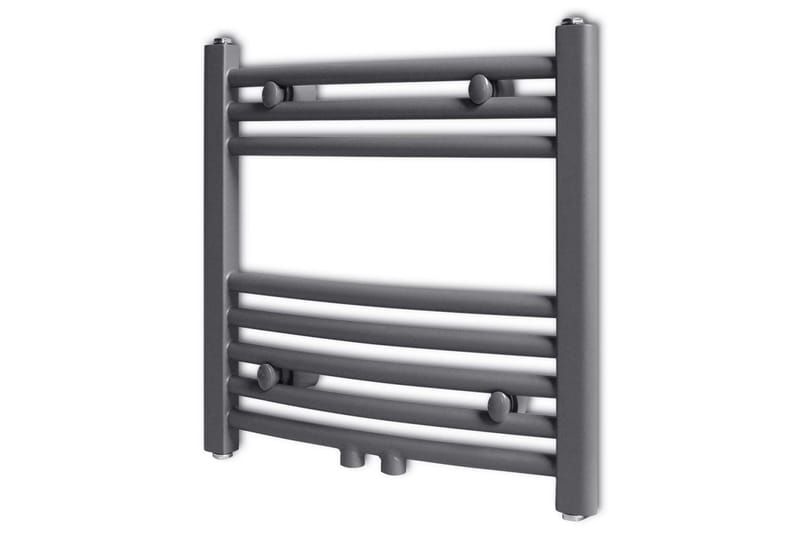 Radiator håndklestativ 480 x 480 mm grå - Grå - Baderomstekstiler - Håndklær