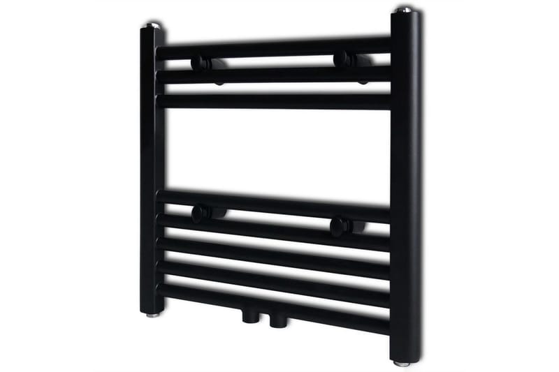 Radiator håndklestativ 480 x 480 mm svart - Baderomstekstiler - Håndklær