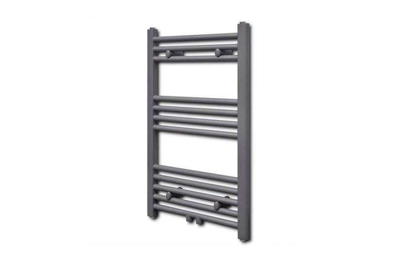 Radiator håndklestativ 500 x 764 mm grå - Baderomstekstiler - Håndklær