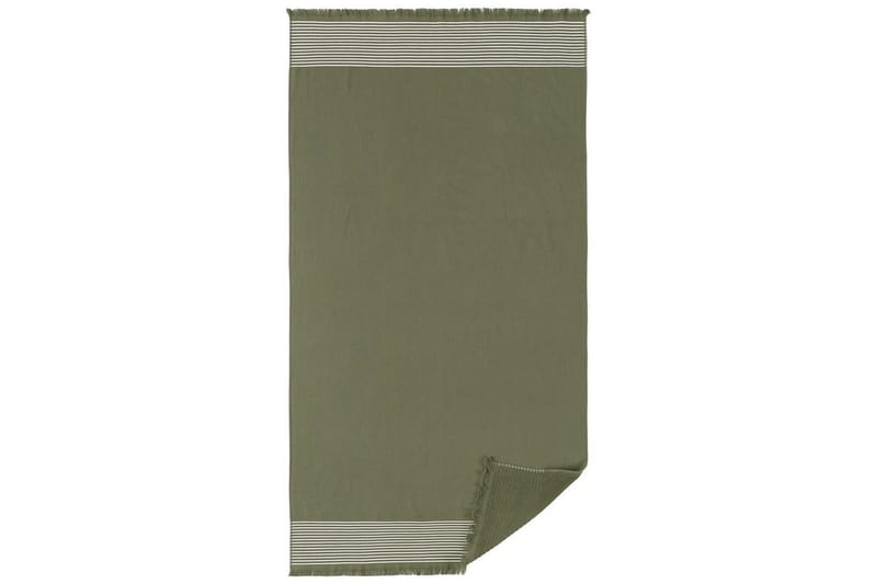 Strandbadelaken Horisont 80 x 160 cm Grønn - Grønn - Tekstiler & tepper - Baderomstekstiler