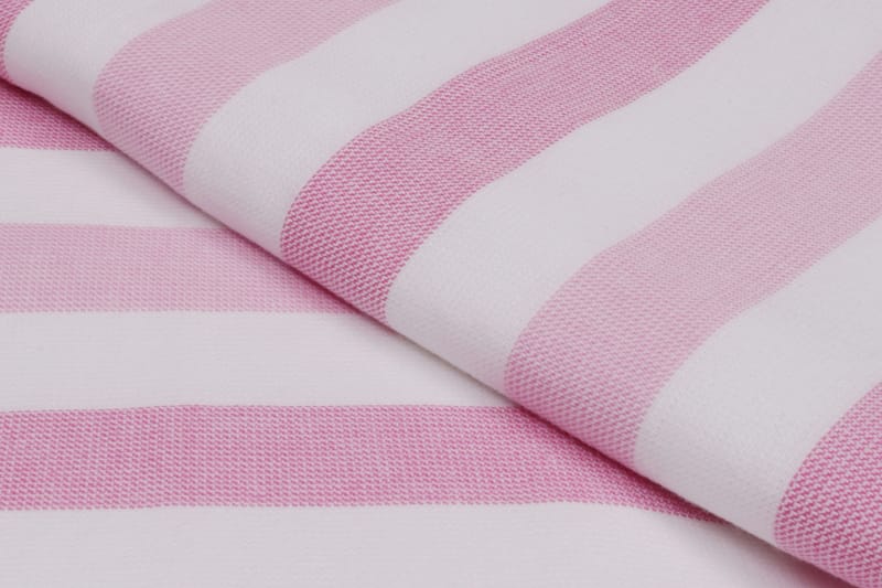 Strandhåndkle Rhuddlan 2-pk - Rosa/Hvit - Baderomstekstiler - Håndklær og badehåndkle