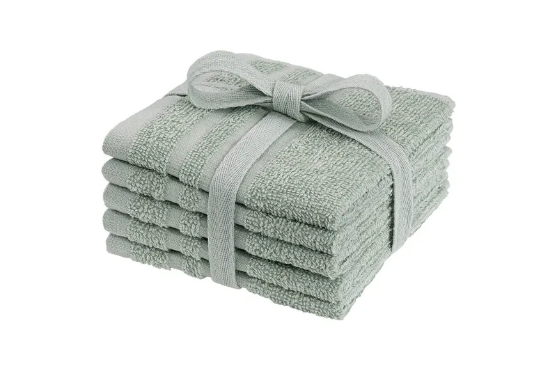 Vaskekluter Grunnleggende 25 x 25 cm, Grønn