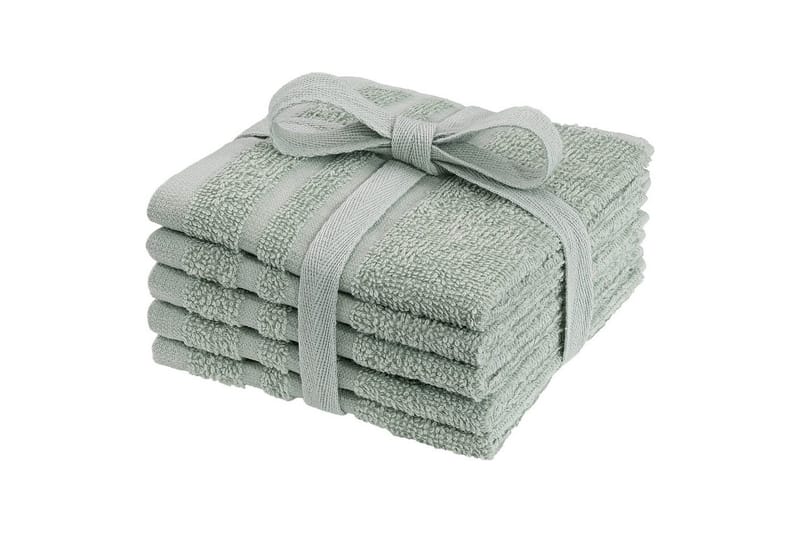 Vaskekluter Grunnleggende 25 x 25 cm, Grønn