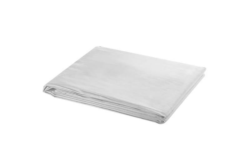 Bakteppe bomull hvitt 300x300 cm - Stoff