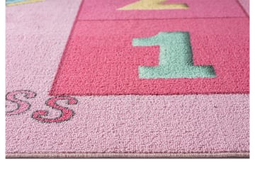 Play Barneteppe 80x150 cm - Rosa - Tekstiler & tepper - Barnetekstiler - Teppe barnerom