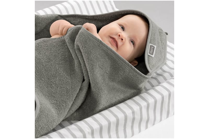 Babycape Grunnleggende 75 x 75 cm 2-pack Grå