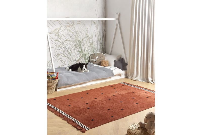 Barnematte Laza - Brun - Tekstiler & tepper - Barnetekstiler - Teppe barnerom