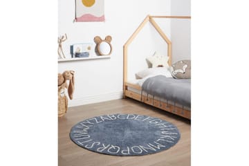 Barnematte Vurgun - Blå, Hvit - Tekstiler & tepper - Barnetekstiler - Teppe barnerom