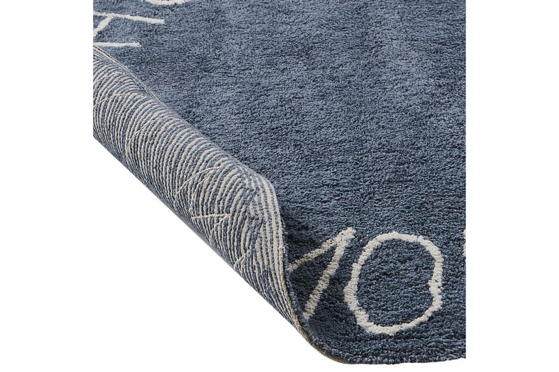 Barnematte Vurgun - Blå, Hvit - Tekstiler & tepper - Barnetekstiler - Teppe barnerom