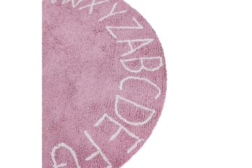 Barnematte Vurgun - Rosa, Hvit - Tekstiler & tepper - Barnetekstiler - Teppe barnerom