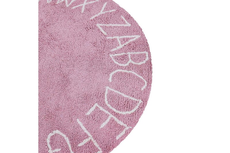 Barnematte Vurgun - Rosa, Hvit - Tekstiler & tepper - Barnetekstiler - Teppe barnerom