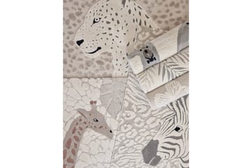 Genova Giraff Barneteppe 120x170 cm Rektangulær - Creme - Tekstiler & tepper - Barnetekstiler - Teppe barnerom