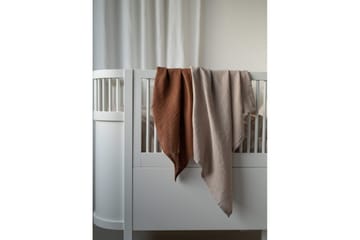 Muslinwrap 2-pakning - Sand/Tobakk (70 x 70 cm) - Tekstiler & tepper - Barnetekstiler - Babyteppe