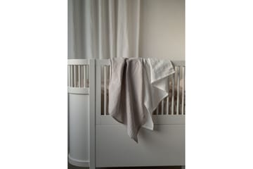 Muslinwrap 2-Pakk - Hvit/Grå (110 x 110 cm) - Tekstiler & tepper - Tepper & pledd